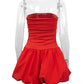 Red Backless Dress