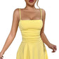 Sleeveless Dress with Straps