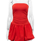Red Backless Dress